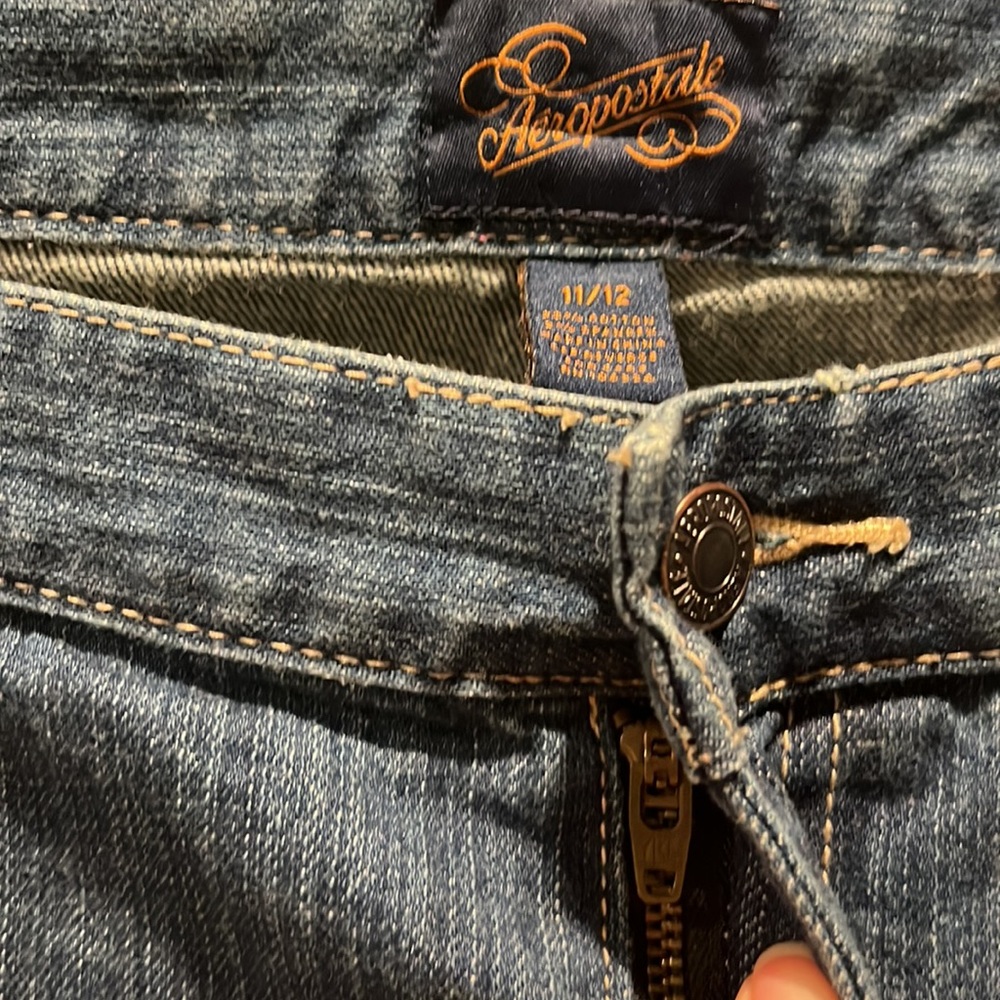 Mini Jean Skirt - Picture 2 of 4